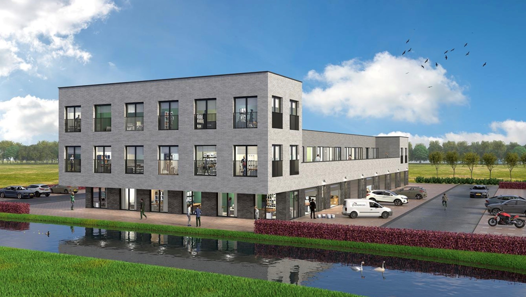 Kantoorpand in Nieuwerkerk aan den IJssel